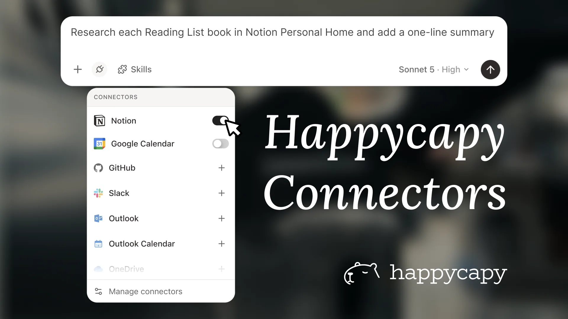 Introducing Happycapy Connectors